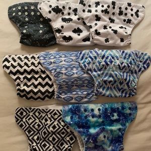 8 Mama Koala Pocket Diapers